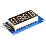 TM1637 4 Bits Digital Tube LED Display Module With Clock Display for Arduino - Image 2