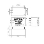 Hi Link HLK-PM01 5V/3W Switch Power Supply Module - Image 3