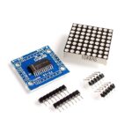 MAX7219 Dot Matrix Module Microcontroller Module DIY KIT - Image 4