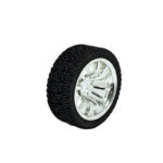 65mm Robot Wheel for BO Motors ( SILVER )