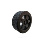 65mm Robot Wheel for BO Motors (BLACK)