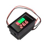 Red 12-60V Dual Display Waterproof Voltage Electricity Meter - Image 6