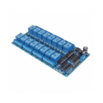 12V 16 Channel Relay Module with Light Coupling LM2596 Power Supply - Image 2