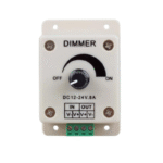 12V-24V 8A Adjustable Dimmer Switch For Single LED Strip - Image 2