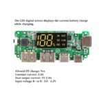18650 5V 2.4A Lithium, Battery Digital Display, Charging Module Dual, USB Output Band, Display Booster, Mmodule - Image 2