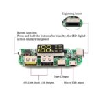 18650 5V 2.4A Lithium, Battery Digital Display, Charging Module Dual, USB Output Band, Display Booster, Mmodule - Image 6