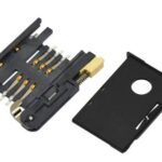 SIM Card Connector ,PUSH PUSH,6P+2P