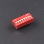 8 Position 8Pin DIP Switch 2.54mm Pitch 2 Row 8P Slide DIP Switch - RS225 - Image 2