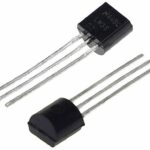 LM35DZ LM35 TO-92 temperature sensor NS Semiconductor