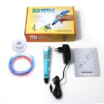 3D Pen-2 Professional | 3D Printing Drawing Pen with 3 x 1.75mm ABS/PLA Filament