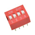 4 Way Slide Switch 2.54mm Pitch - Image 2