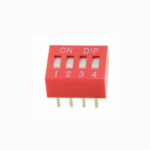 4 Way Slide Switch 2.54mm Pitch