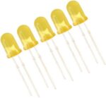 5mm Yellow color LED round shape (Yellow in Yellow)