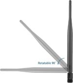 2.4GHz 5dBi Omni Wi-Fi Booster SMA Male Antenna - BLACK NOB - 19CM - Image 3