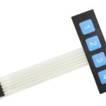 4X1 Membrane Keypad