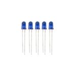 5mm Blue color LED round shape (Blue in Blue)