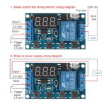 6-30V 1-Channel Power Relay Module with Adjustable Timing Cycle - Image 6