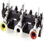 3 RCA SOCKET OPEN  RSO3