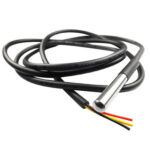 DS18B20 Water Proof Temperature Probe – Black (1m) - Image 2
