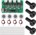 USB Type-C 4 Head Humidifier Kit | DIY Ultrasonic Mist Maker Module with Circuit Board | Aroma Diffuser Fogger | Air Purifier Parts for Home, Car, Hydroponics, DIY Projects