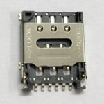 Nano SIM Card Holder – 6 pin – Flip Open