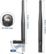 2.4GHz 5dBi Omni Wi-Fi Booster SMA Male Antenna
