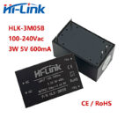 Hi-Link HLK-3M05B Power Supply Module 3W AC DC Converter 110V/220V/230V/240V 5V 0.6A