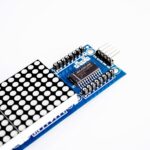MAX7219 LED Dot Matrix 4 In 1 Display with 5P Line Module - Image 4