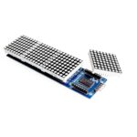 MAX7219 LED Dot Matrix 4 In 1 Display with 5P Line Module - Image 3
