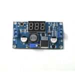LM2596 2A Buck Step-down Power Converter Module DC 4 ~ 40 to 1.3-37V LED Voltmeter