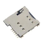 Micro SIM Card Holder Socket Push Type Sim Card Holder 6-Pin