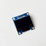 0.96 Inch I2C/IIC 4pin OLED Display Module BLUE with Green mark module - Image 3