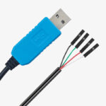 PL2303 TA Download Cable USB To TTL RS232 Module USB To Serial - BLUE