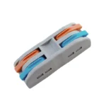 PCT-222 Quick Connector Terminal 2 In-2 Out, Lever Wire Connector