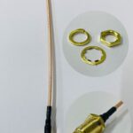 10CM IPEX 1 to RP-SMA Female Connector Cable 10mm RG178