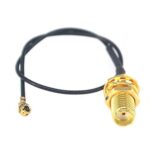 10CM SMA Female to IPEX1 Connector Cable Thread 13mm RG1.13