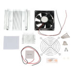 Electrobot DIY Thermoelectric Refrigeration Cooling System Kit,TEC-12706 Peltier,Heatsink ELECTRONIC COMPONENTS Electronic Hobby Kit