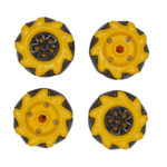 48mm Mecanum Wheel Set for BO Motor (Set of 4) with Coupler