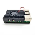Aluminum Metal Raspberry Pi 5 Use Case with Active Cooling Fan