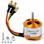 A2212 10T 1400KV Brushless Motor for Drone (Soldered Connector) - Image 5