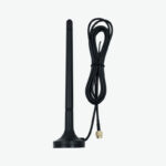 AntennaHome AH2G.401 2.4GHz 11.5dBi H175 Rubber Magnetic SMA-J Antenna (1 meter wire)