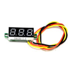 0.28inch 0-100V Three Wire DC Voltmeter Red