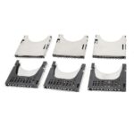 SD Memory Card Socket Holder Spring Loaded Push Type 10 Pin