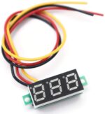 0.28 inch 2 Digit Voltmeter Ð 0 to 100V DC Ð Red Color