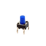 6 x 6 x 7 mm Blue color tactile momentary push button switches