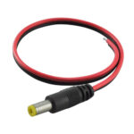 Male Copper Core DC Power Cord Red and Black Male Cable 12V/24V