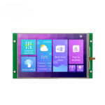 8 Inch 1280x800 HMI LCD Display Non-Touch UART, Commercial Grade