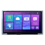 15.6 Inch 1366x768 HMI LCD Display Non-Touch UART, Commercial Grade