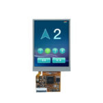 2.8 Inch 240x320 COF HMI TFT LCD Display 8MB Flash UART2