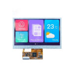 4.3 Inch 480x272 COF HMI TFT LCD Display 8MB Flash UART2